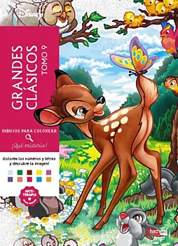 Dibujos para colorear, ¡qué misterio! Grandes clásicos 9 Hachette Castellano