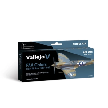 Zestaw 8 farb modelarskich FAA Air War Vallejo 17ml