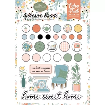 Cardstock Stickers Our Happy Place Echo Park