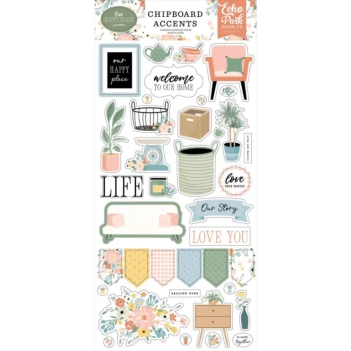 Die-Cuts Frames & Tags Our Happy Place Echo Park