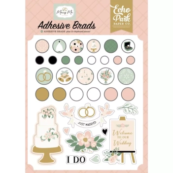 Cardstock Stickers Elements Marry Me Echo Park