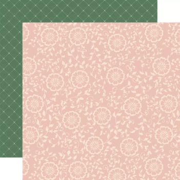 Echo Park Marry Me Papier Blush Floral 30x30cm