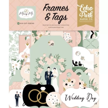 Die-Cuts Frames & Tags Marry Me Echo Park