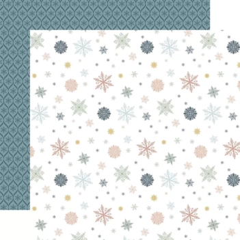 Papel Snowflakes Kisses Winter Wonderland Carta Bella 30x30cm