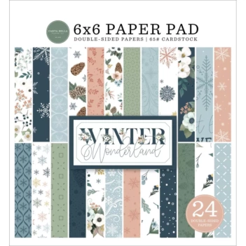 Kit de scrapbooking Winter Wonderland Carta Bella 30x30cm