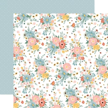 Papel Happy Place Floral Our Happy Place Echo Park 30x30cm