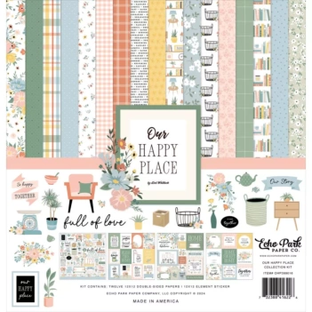 Echo Park Our Happy Place Scrapbookingset 30x30cm