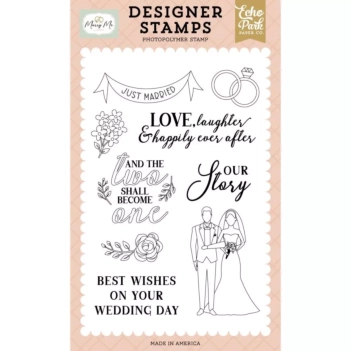 Sellos Wedding Damasks Marry Me Echo Park