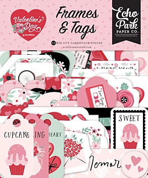 Die-Cuts Frames & Tags Valentine's Day Echo Park