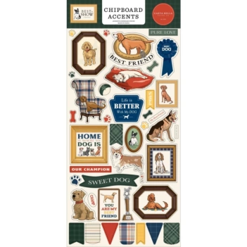 Carta Bella Best In Show Chipboard Die-cuts 