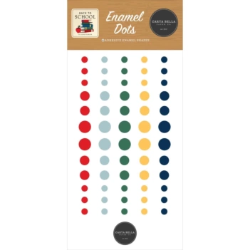 Carta Bella Back to School Enamel Dots 