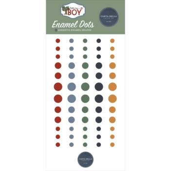 Enamel dots That's My Boy Carta Bella