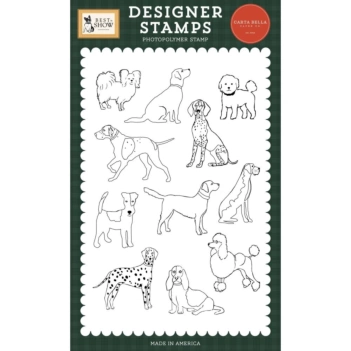 Escolha o seu cachorro Best In Show Carimbos transparentes Carta Bella