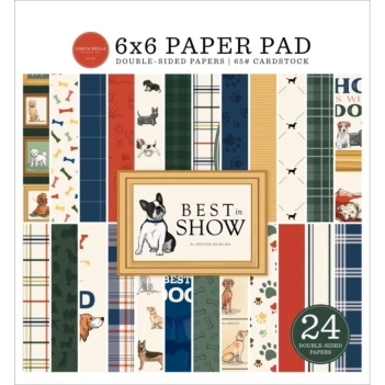 Kit para scrapbooking Best In Show Carta Bella 15x15cm