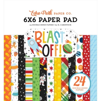 Kit de scrapbooking Blast Off Echo Park 15x15cm