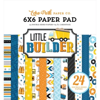 Kit de scrapbooking Little Builder Echo Park 15x15cm