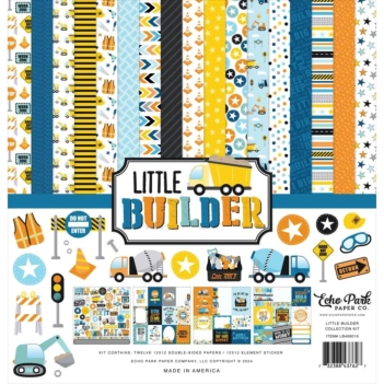 Kit de scrapbooking Little Builder Echo Park 30x30cm