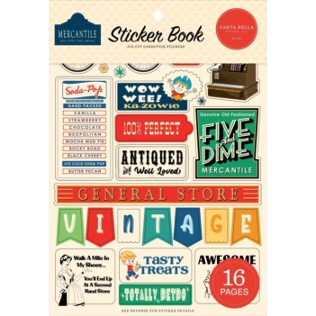 Carta Bella Mercantile Stickerboek 