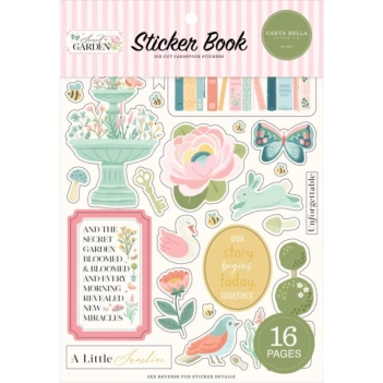 Carta Bella Secret Garden Stickerbuch