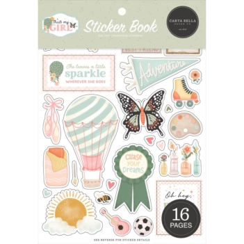 Libro de stickers That's My Girl Carta Bella