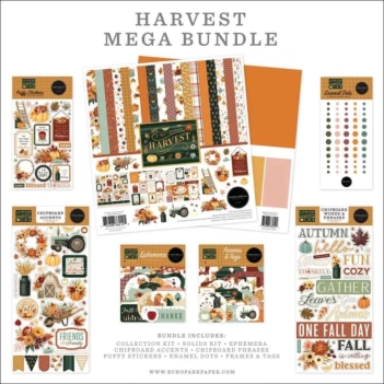 Stencil Autumn Air Harvest Carta Bella