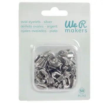 We R Makers ovale Ösen Silber