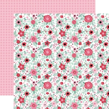Papel Love Floral Valentine's Day Echo Park 30x30cm