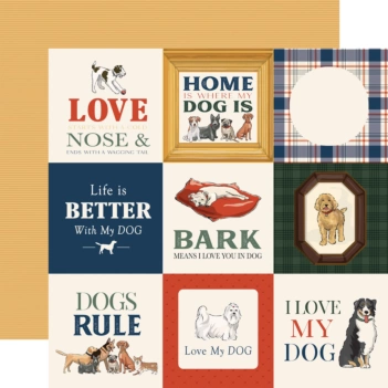 Carta Bella Best In Show Papier 4"x4" Journaling Cards 30x30cm