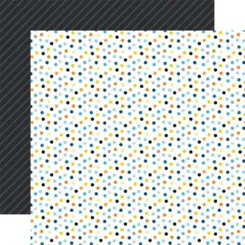 Papel Play Hard Dots Little Builder Echo Park 30x30cm