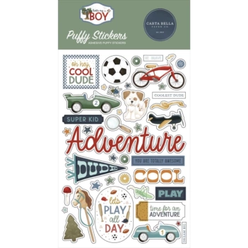 Puffy stickers That's My Boy Carta Bella