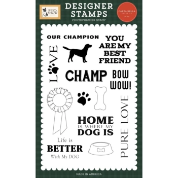 Sellos transparentes Our Champion Best In Show Carta Bella