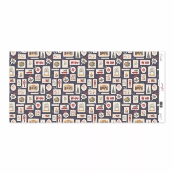 Tela de lienzo Sellos Snowflake Cocoloko 22x50cm