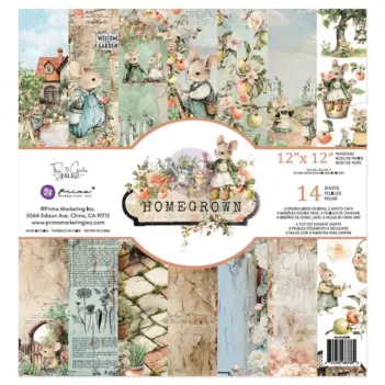 Prima Marketing Homegrown Set van scrapbooking 30x30cm