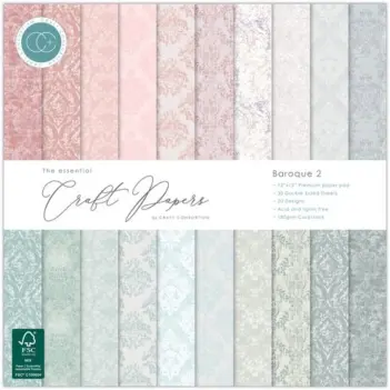 Craft Consortium Scrapbookingset Baroque 2  30x30cm