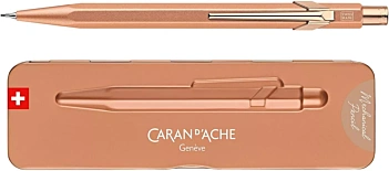 Caran d Ache Metalletui mit Druckbleistift Brut Rosé 844 0,7mm