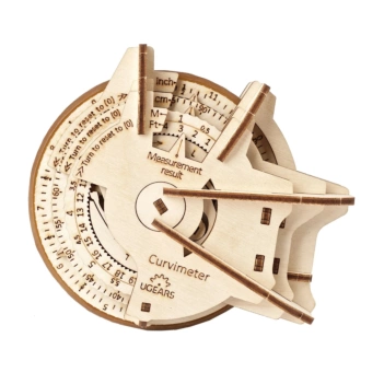 Ugears 3D Modell Mechanischer Kurvenmesser 