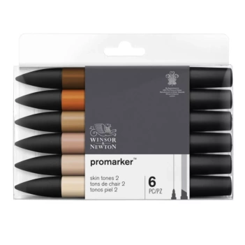 Set 6 Promarker Tonos Piel #01 Winsor and Newton