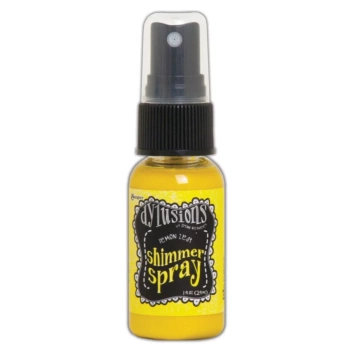 Tinta Dylusions Shimmer en Spray Lemon Zest Dyan Reaveley