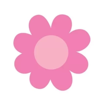 Aufkleber-Rolle Blüten Doodlebug