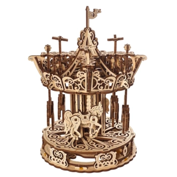 Ugears 3D Modell Mechanisches Karussell 