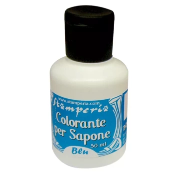 SUPER OFERTA **60%** Colorante para Jabón Azul Stamperia 50ml