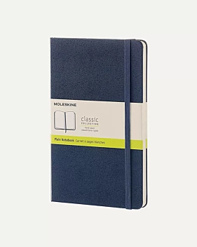 Cuaderno Azul zafiro Clásico Tapa Dura Lisa 13x21cm Moleskine