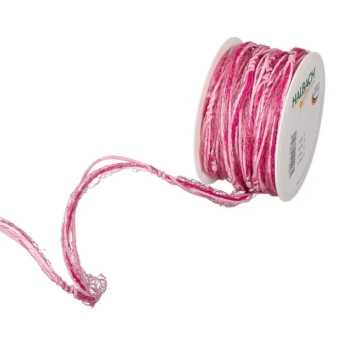 Halbach Geknüpfte Schnur - Blau und Rosa 12m