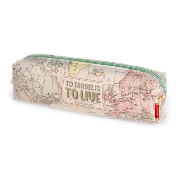 Estuche transparente Pencil Case Travel Legami