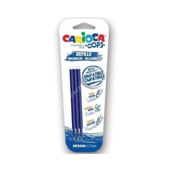Carioca Oops Pop Set van 3 Uitwisbare Blauwe Navullingen