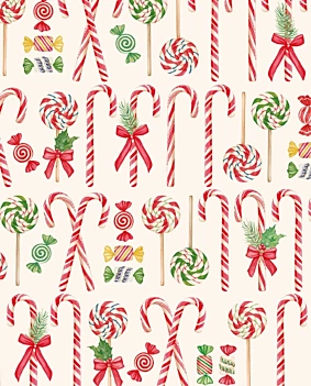 Paper Candy Canes Tassotti