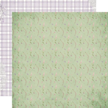 Papel Bloom With Grace SV Meadow Flowers Simple Stories 30x30cm