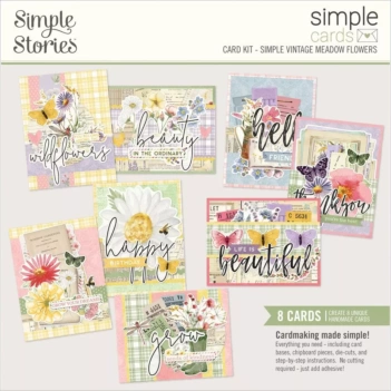 Die-cuts Simple Pages SV Meadow Flowers Simple Stories