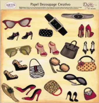 Carta per decoupage 0813350 Accessori 30x30 cm. Dayka