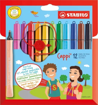 Definir 12 marcadores Cappi Stabilo
